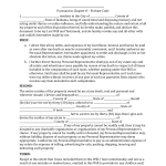 Will And Testament Template Free