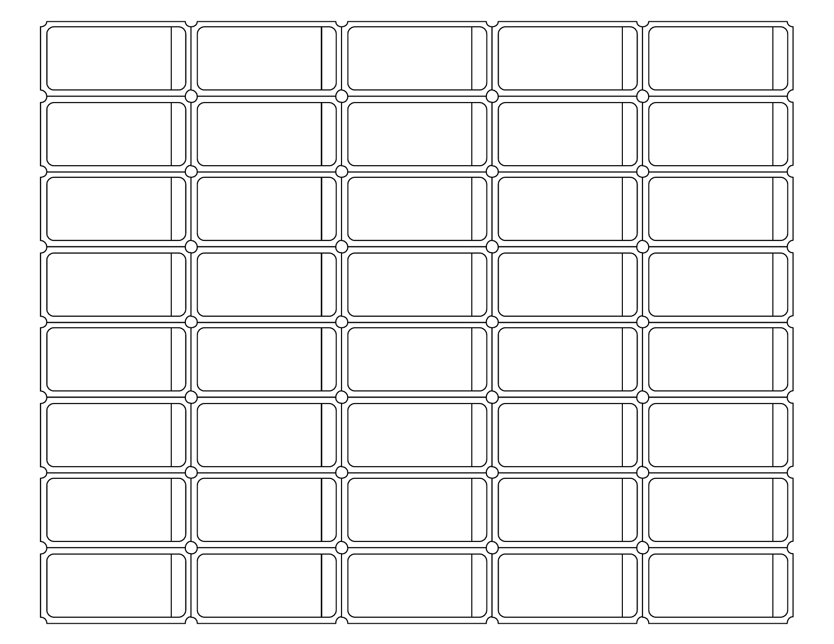 blank raffle tickets template