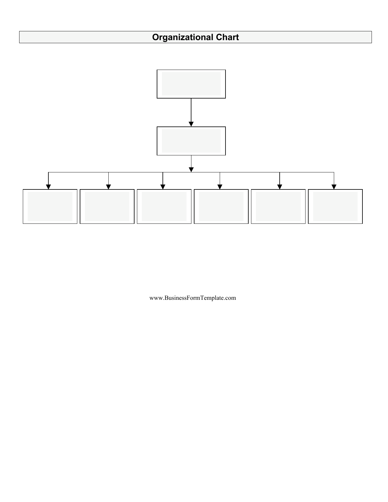 Organizational Chart Pdf Template