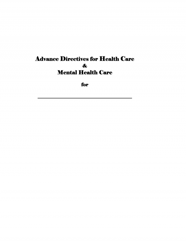 Download Alaska Living Will Form Advance Directive PDF