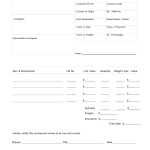 Download Blank International Commercial Invoice Templates Excel Pdf Rtf Word Freedownloads Net
