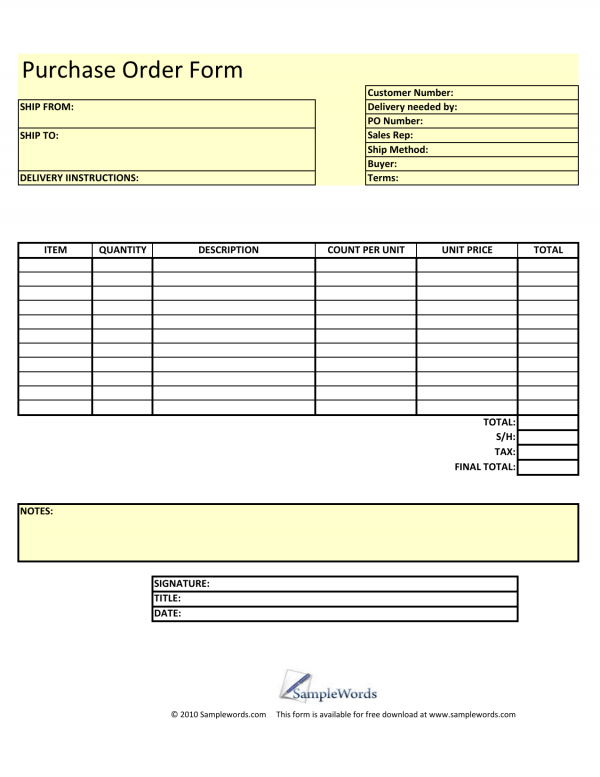 How To Make An Order Form On Google Sheets