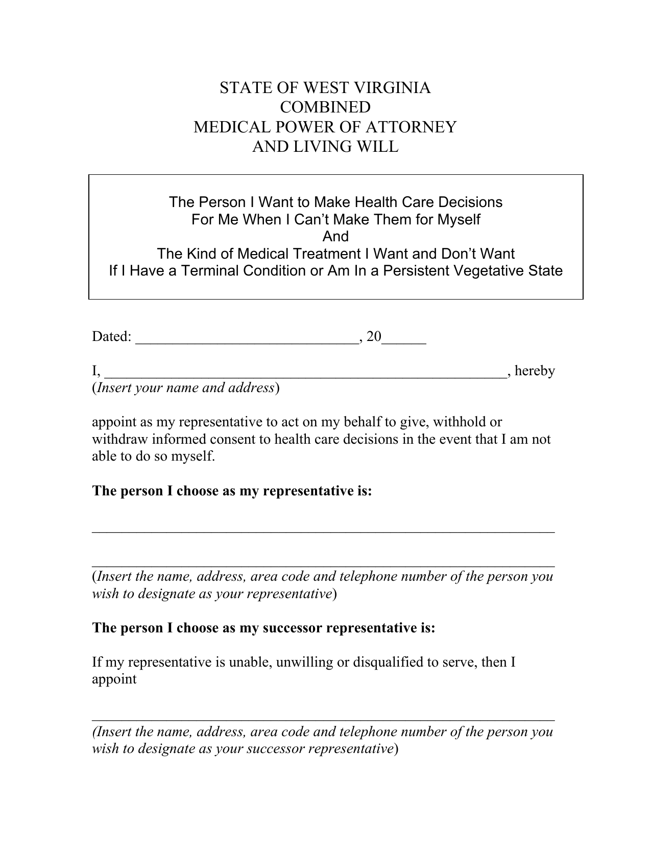 download-west-virginia-living-will-form-advance-directive-pdf